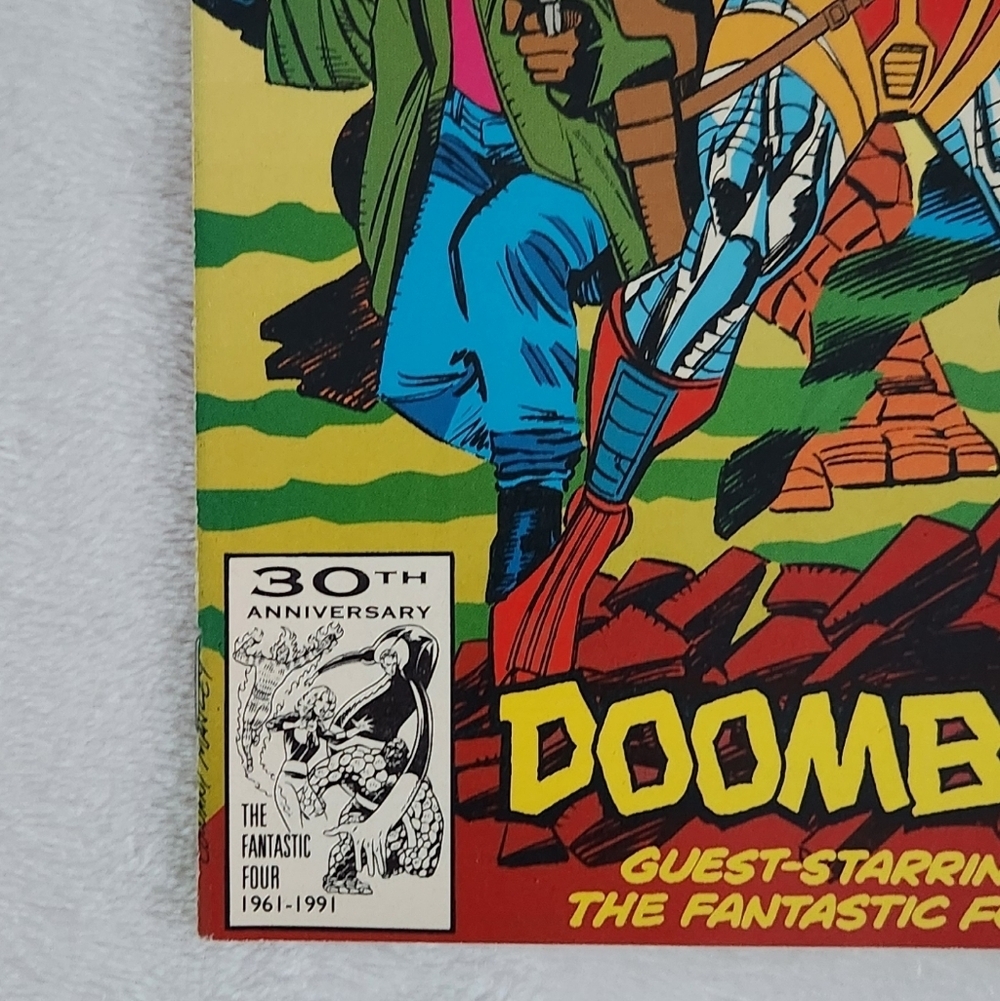 Vintage Marvel Comics DEATHLOK #5 | Nov 1991 | Guest X-Men & Fantastic Four - Picture 3 of 11